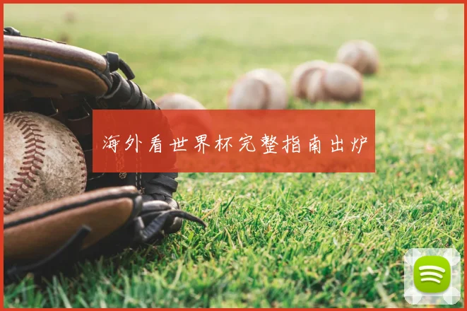 海外看世界杯完整指南出炉